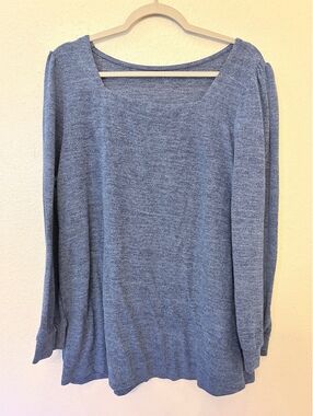 Heather Blue Sweater
